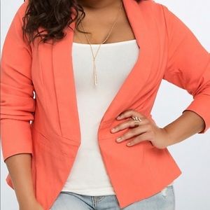 **New**MINT GREEN** TORRID Cutaway RNS Blazer